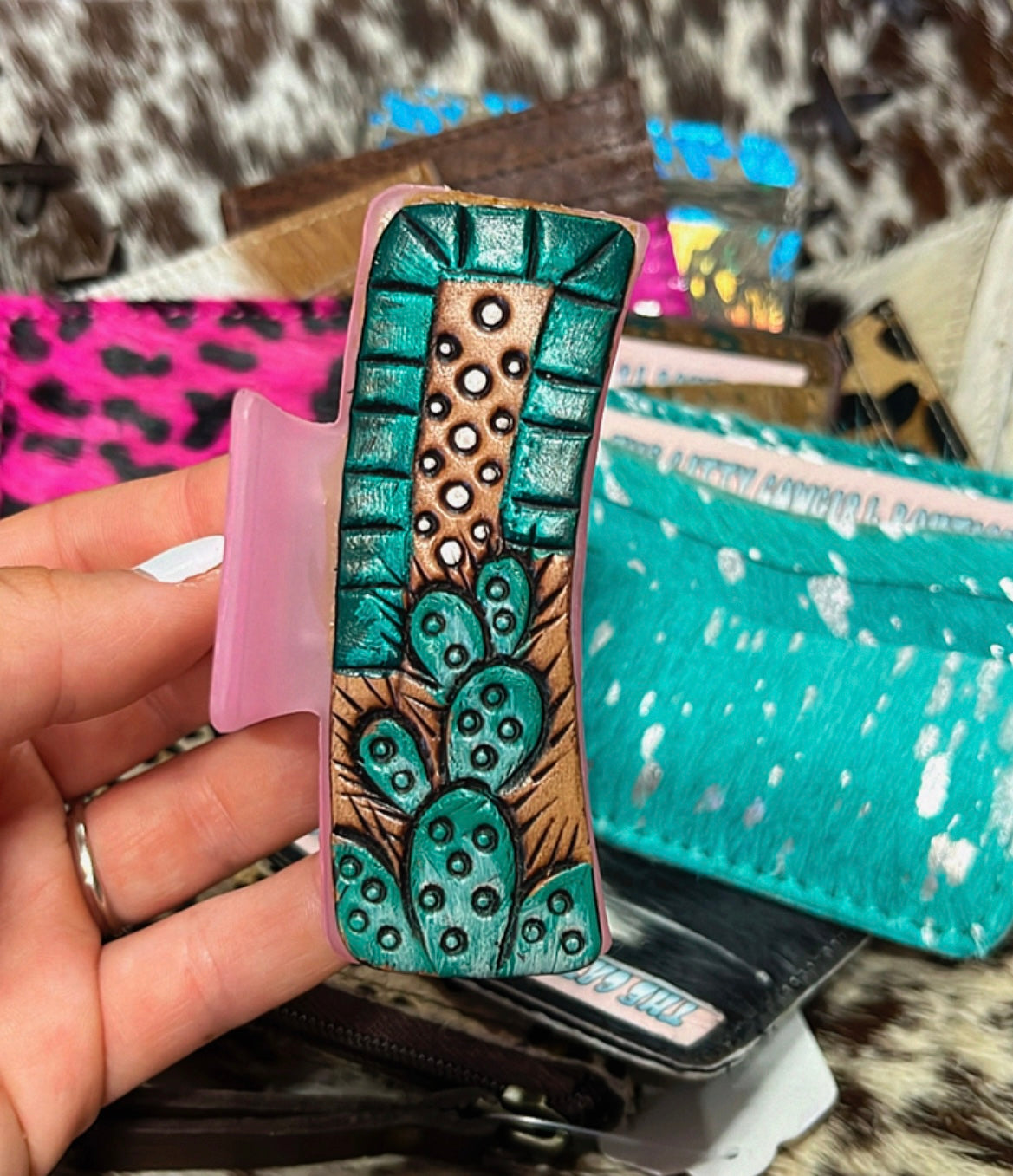 The Leather Lover Claw Clips (multiple options)