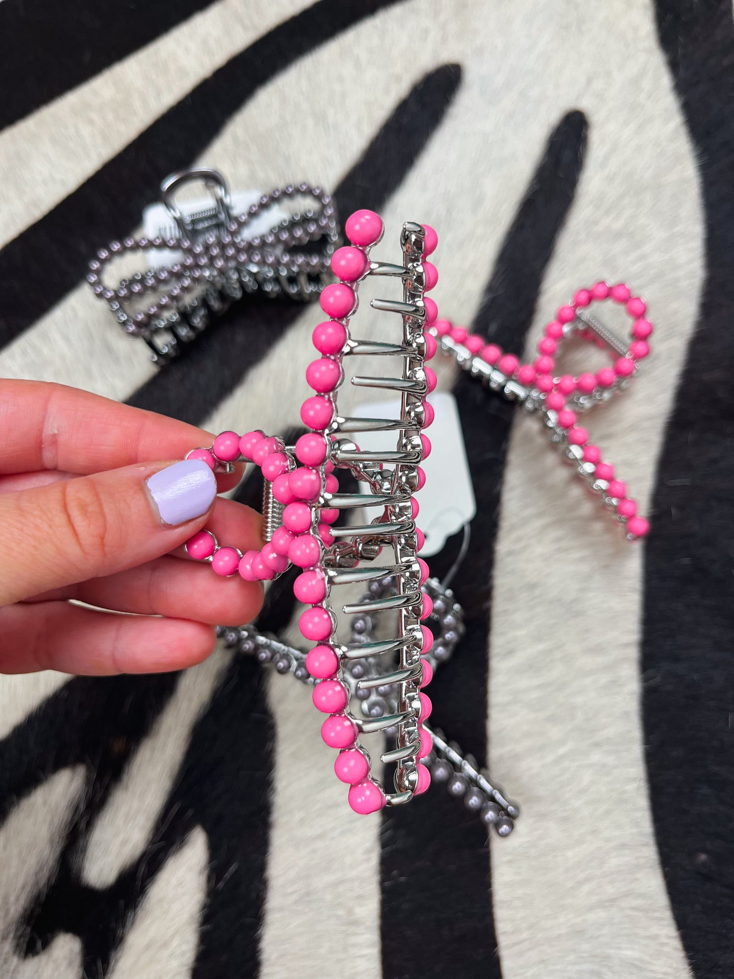 The Pink Pearl Clips