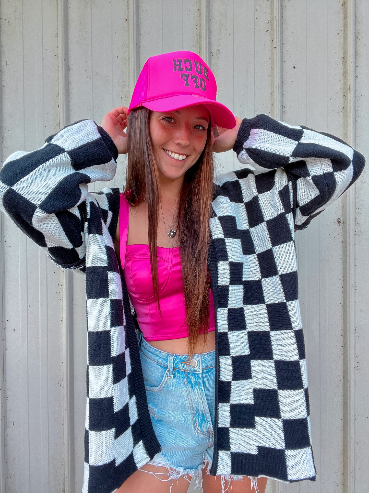 The Checkmate Cardigan