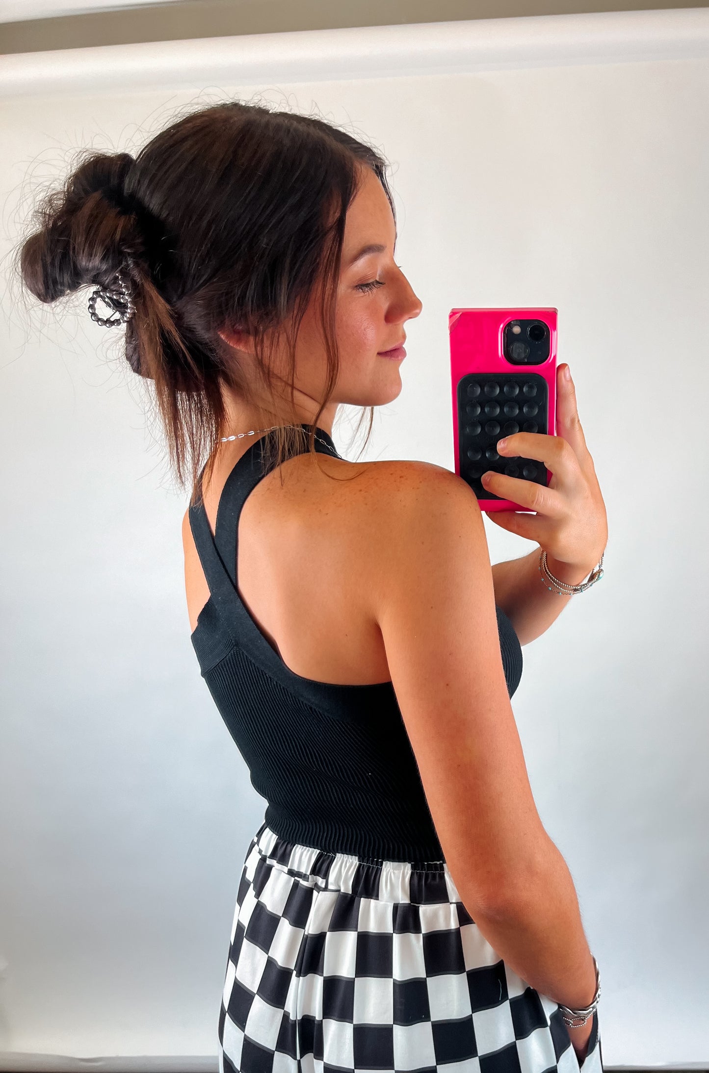 The Callie Cross Neck Tank (2 colors)