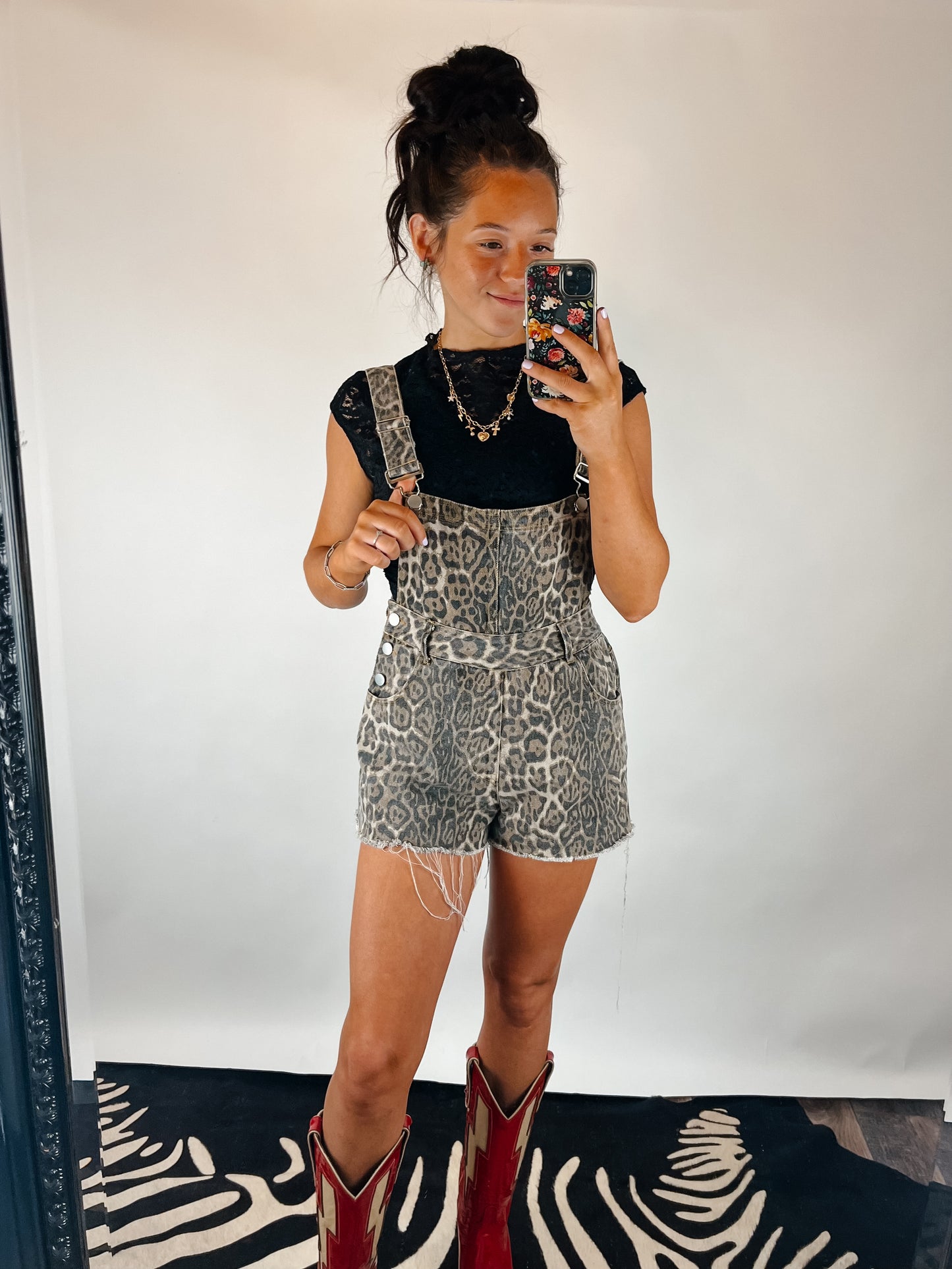 The Leopard Overalls