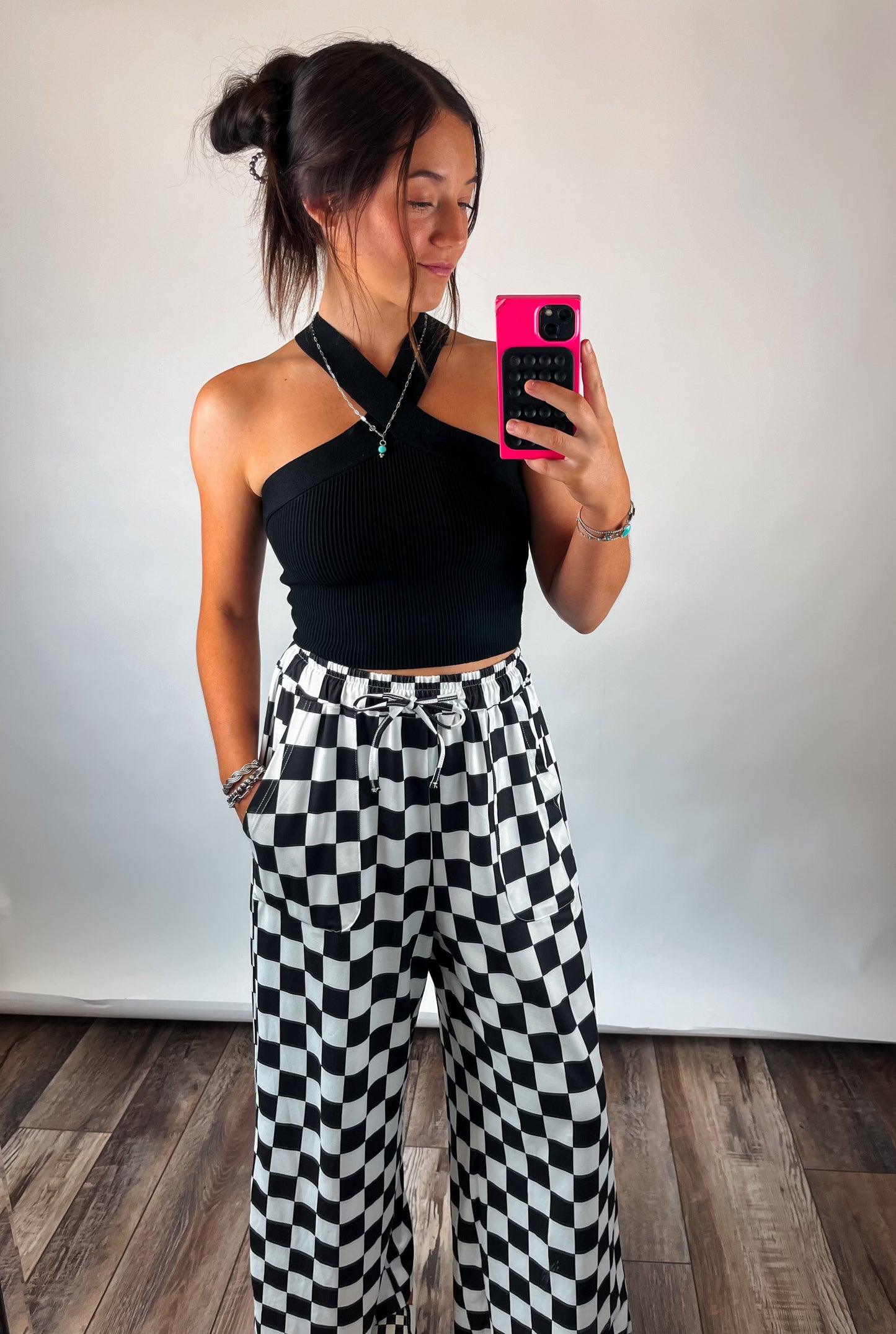 The Callie Cross Neck Tank (2 colors)