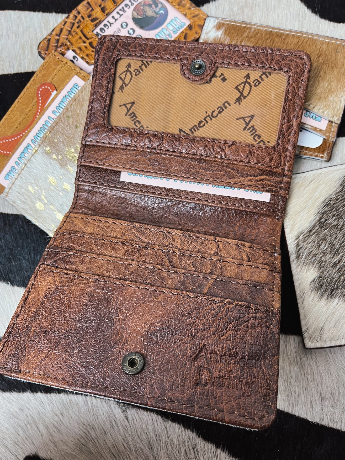 The Mini Zebra Bifold Wallet