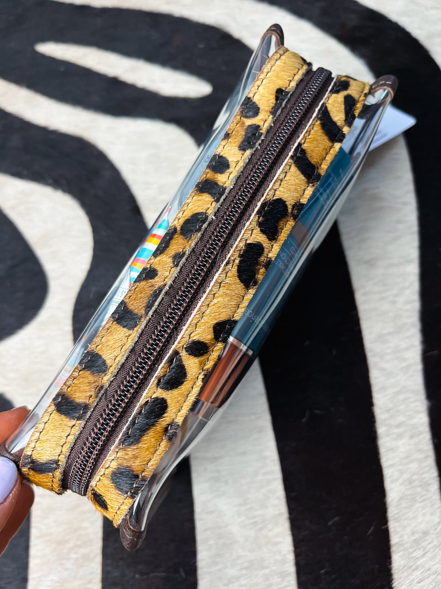 The Leopard Clear Case