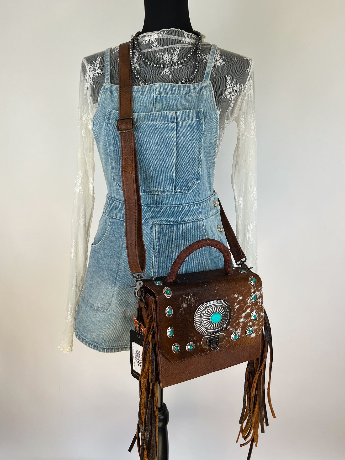 The Turquoise Concho Purse