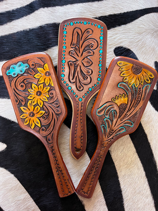 The Tooled Hair Brushes