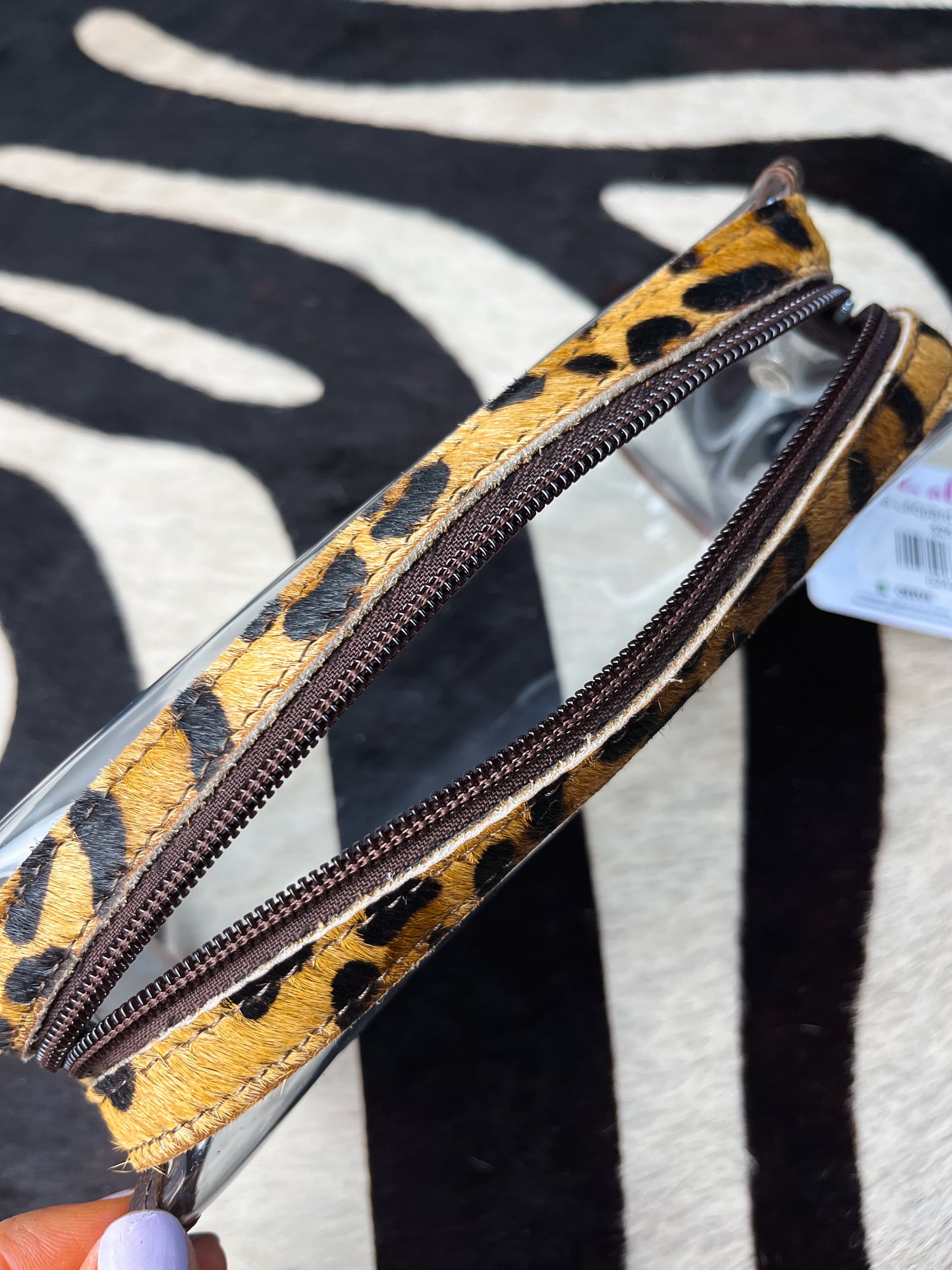 The Leopard Clear Case