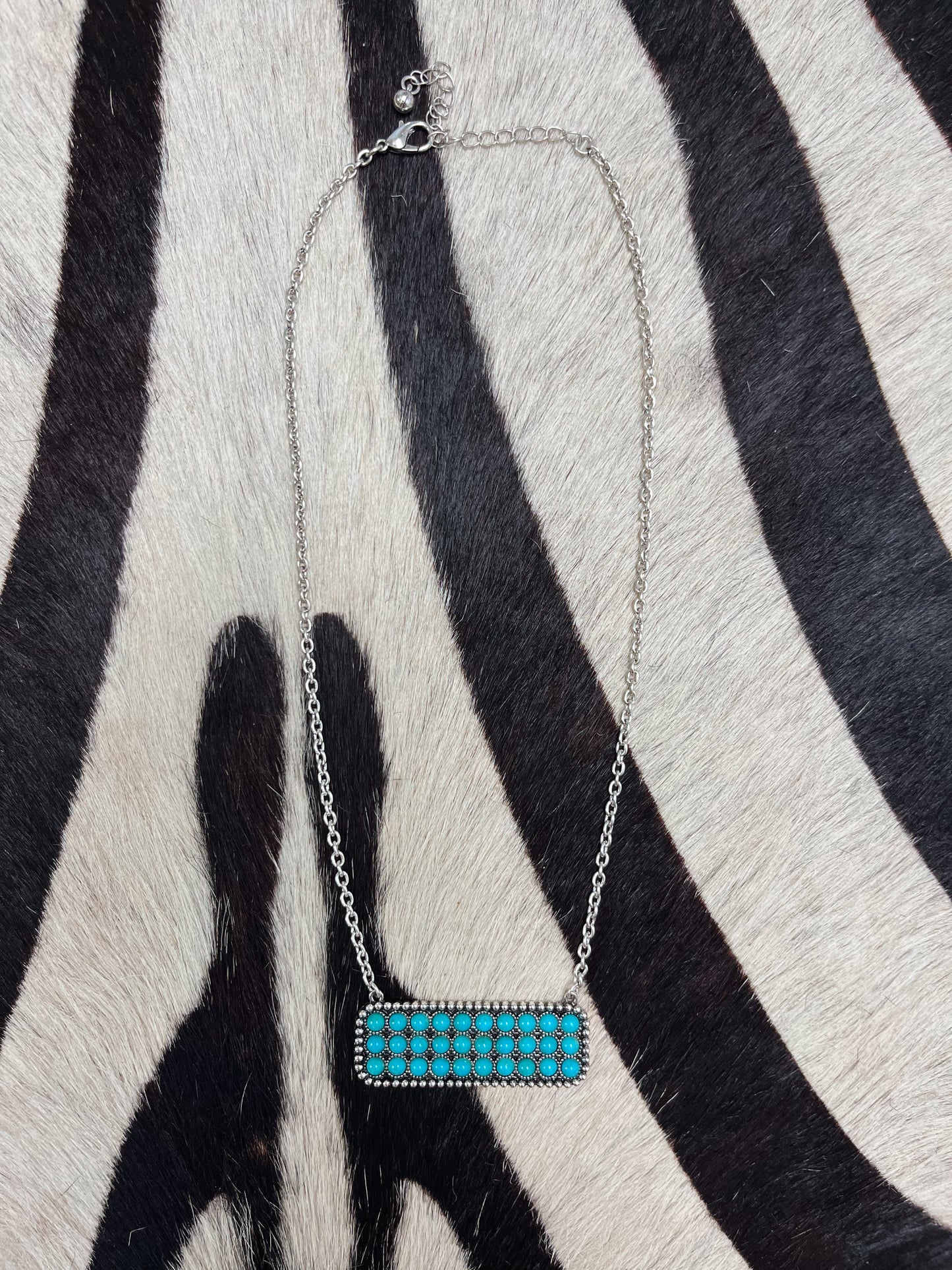 The Studded Bar Necklace