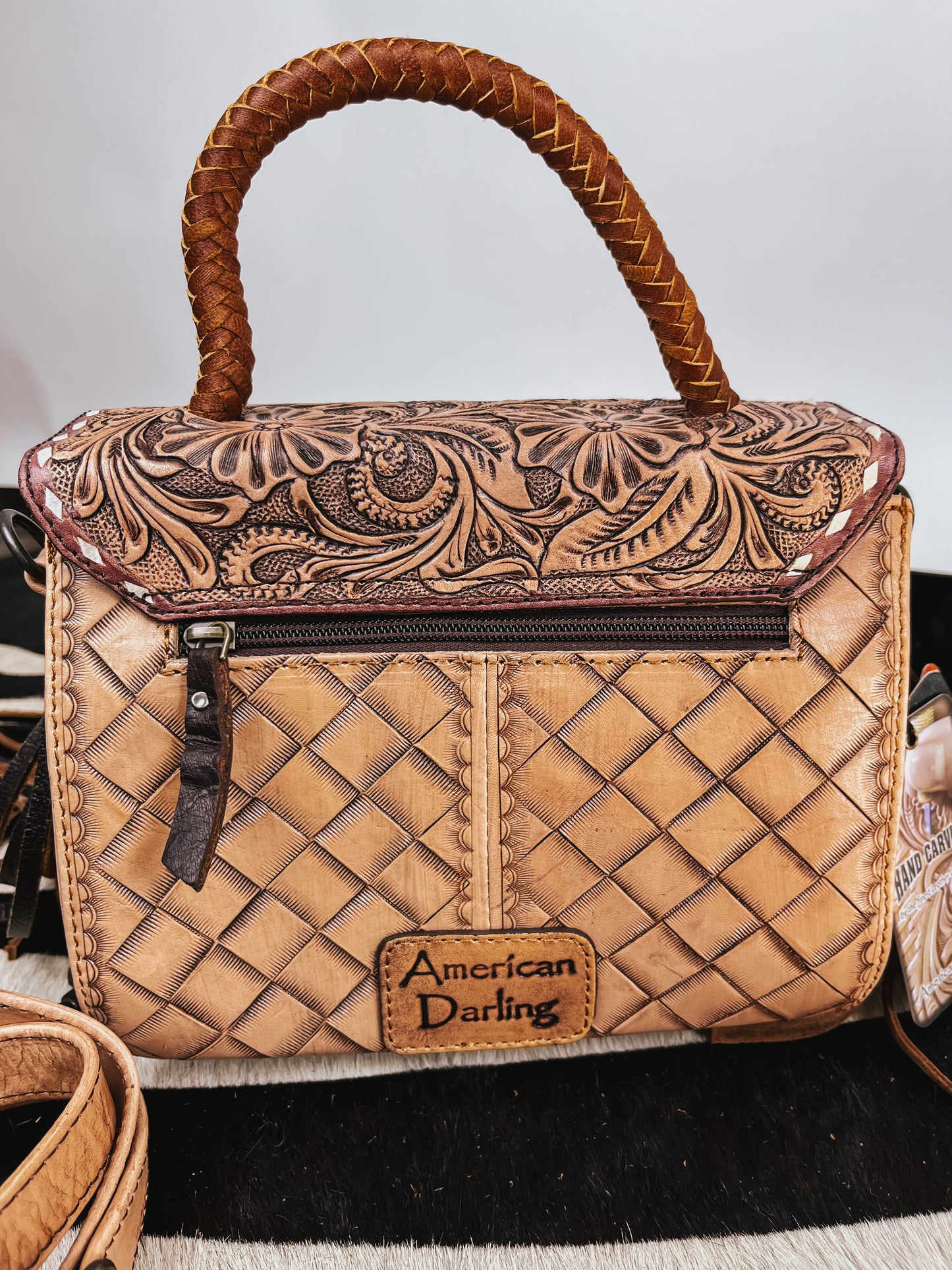 The Buckstitch Fringe Purse
