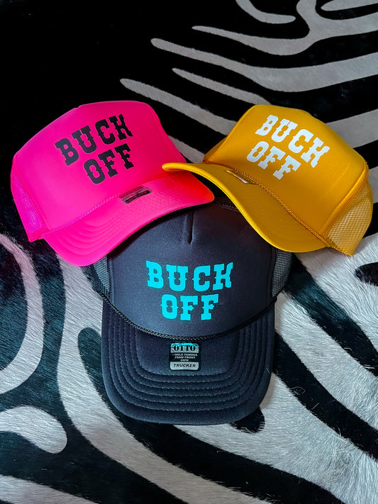The Buck Off Trucker Hat (3 colors)