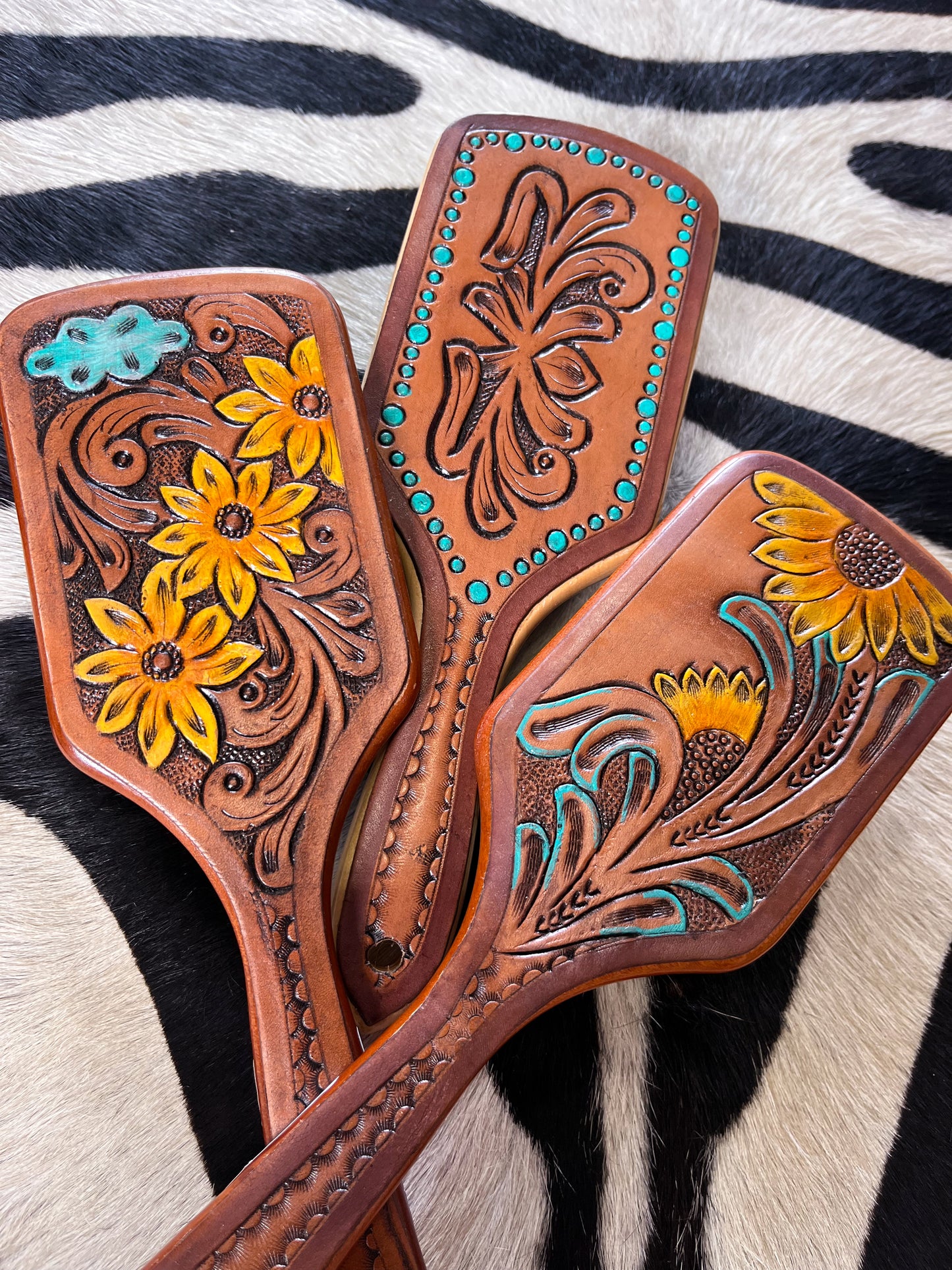 The Tooled Hair Brushes