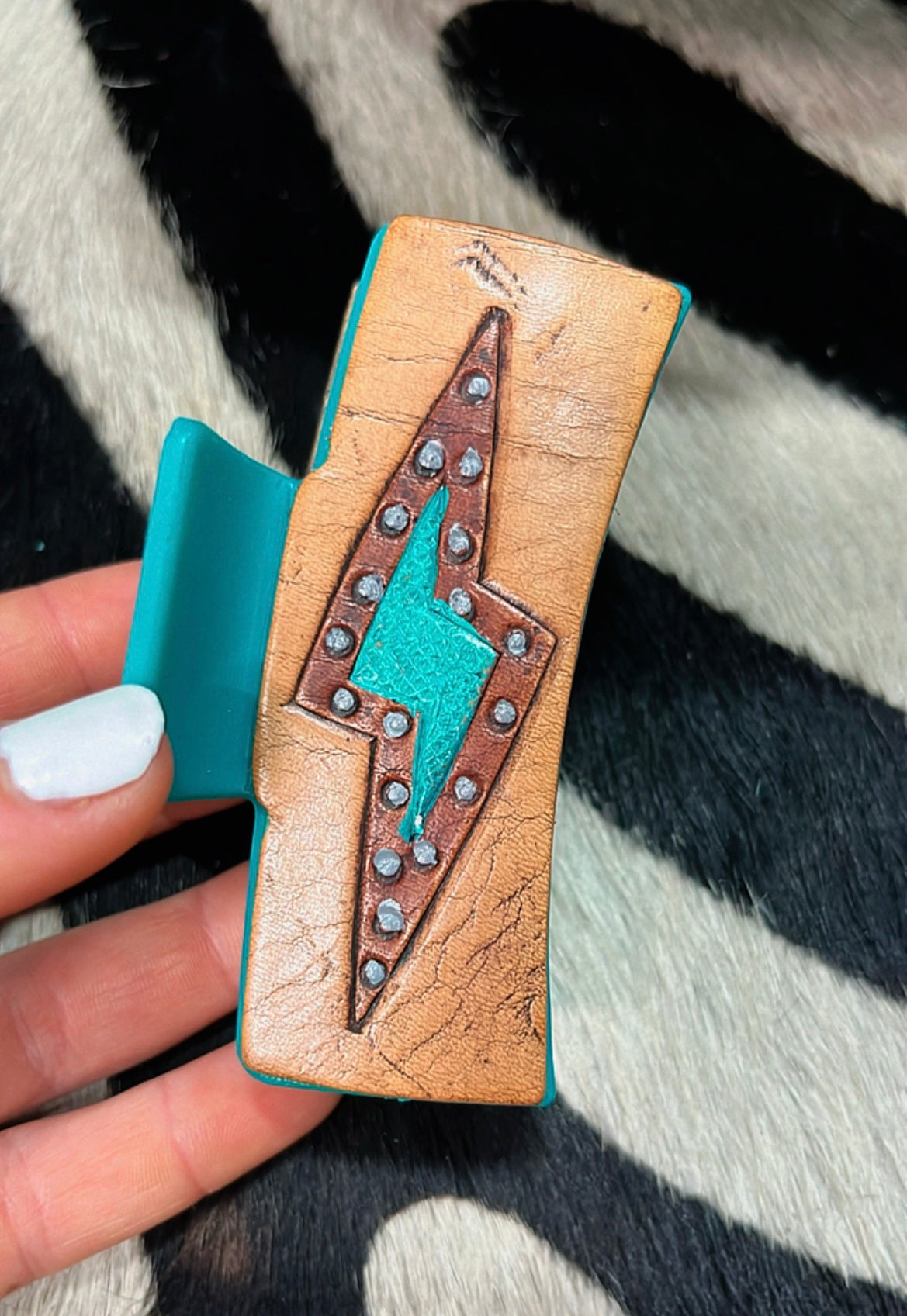 The Leather Lover Claw Clips (multiple options)