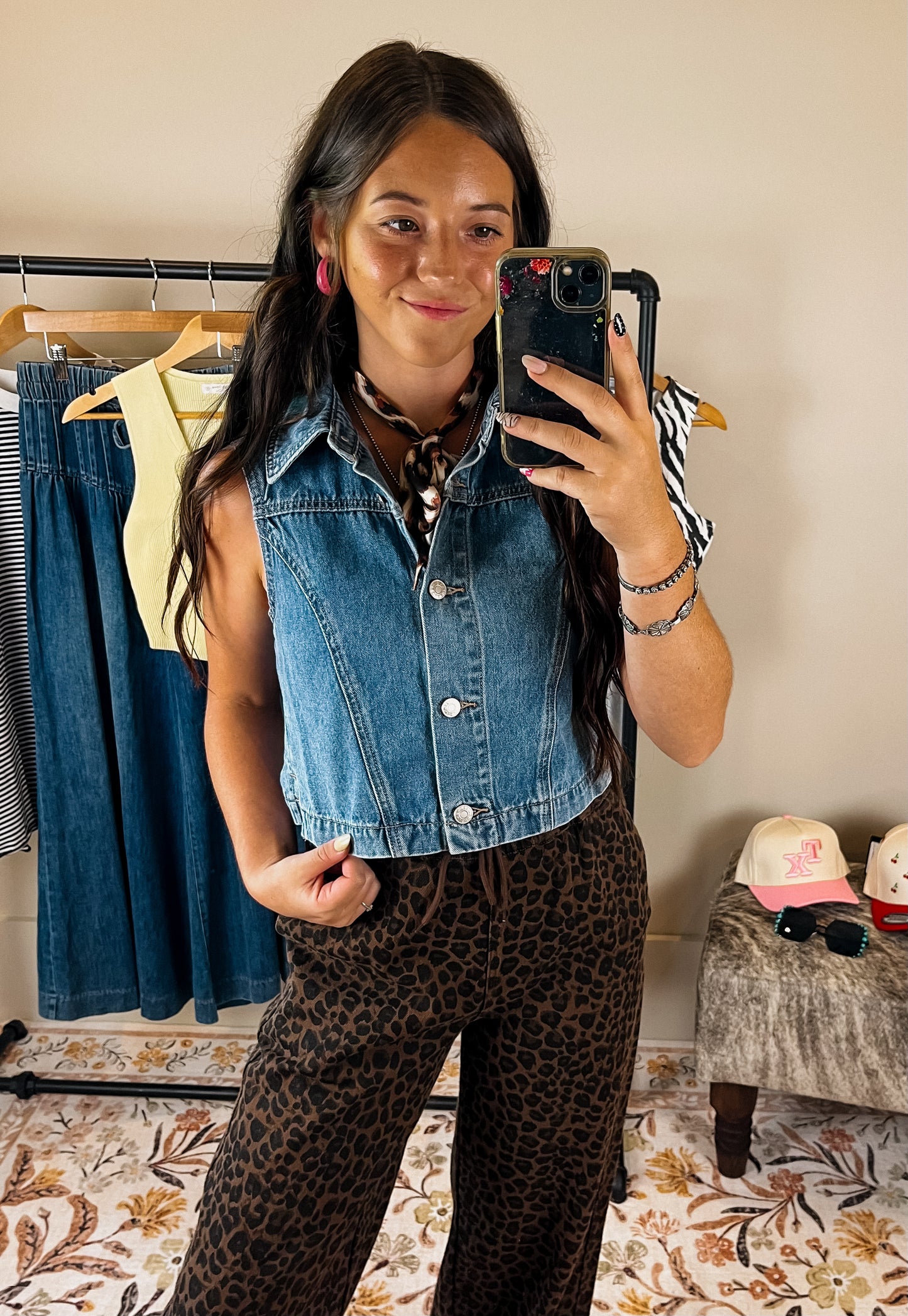 The Rocky Denim Vest