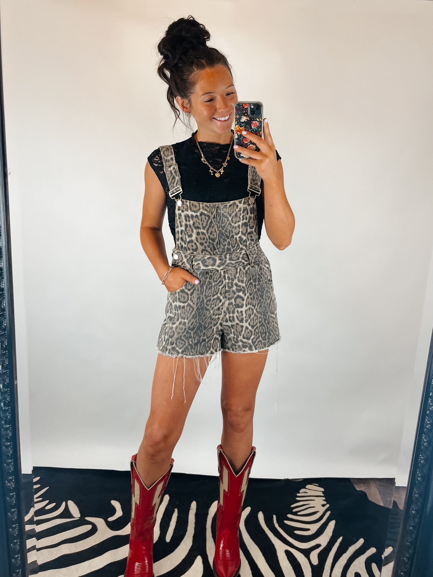 The Leopard Overalls