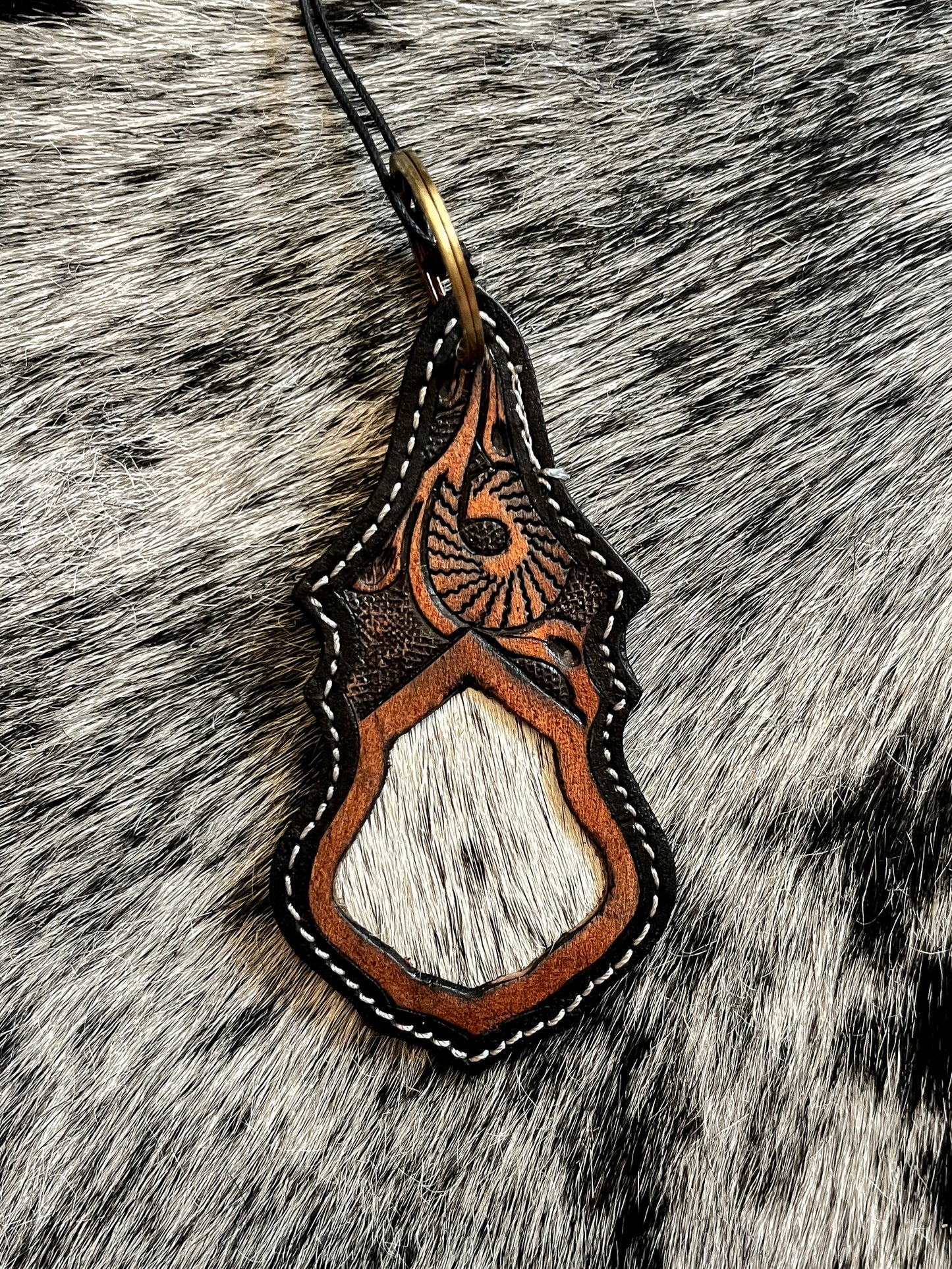 The Tooled Leather Keychains