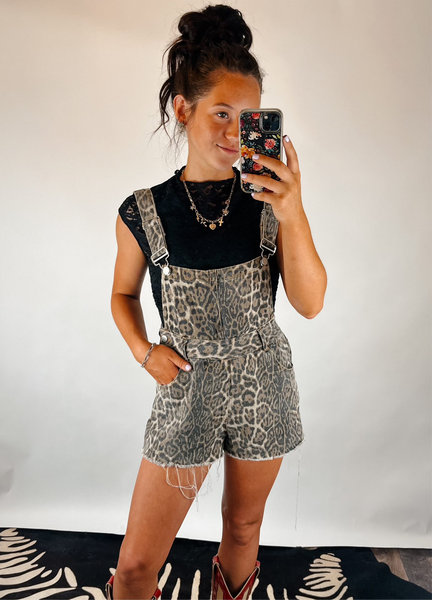 The Leopard Overalls