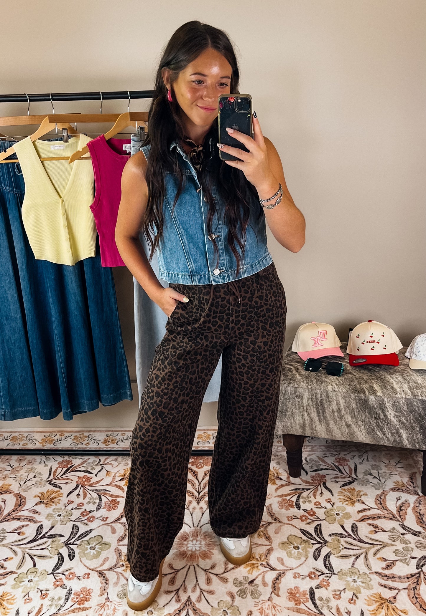 The Rocky Denim Vest