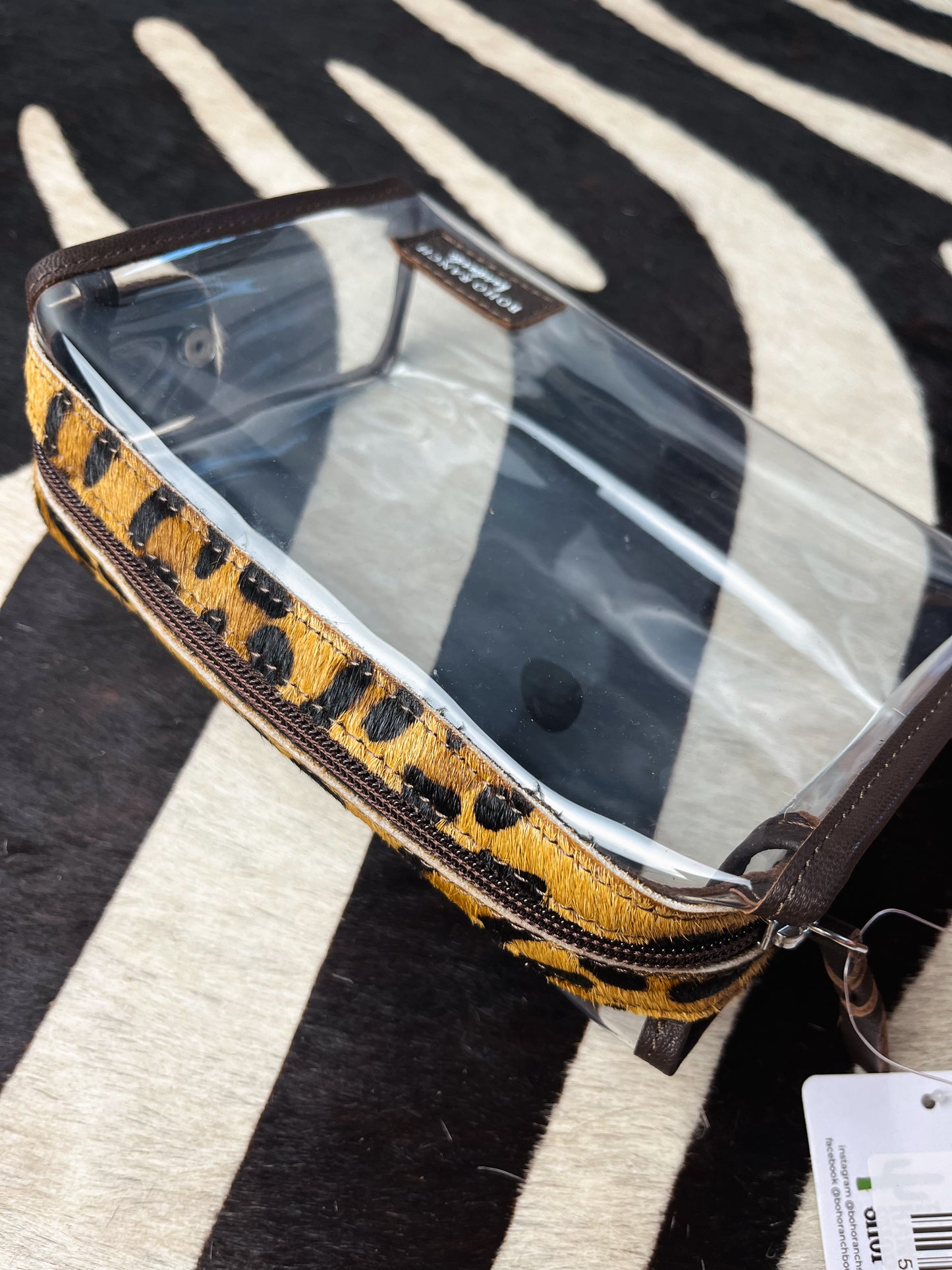 The Leopard Clear Case