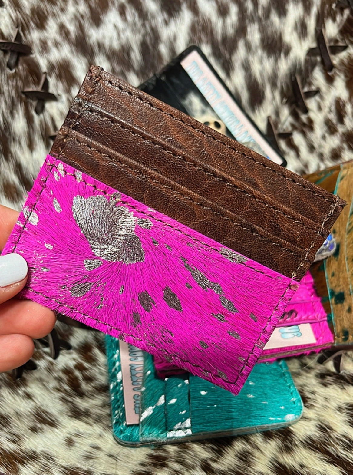 The Mini Card Wallets (multiple options)