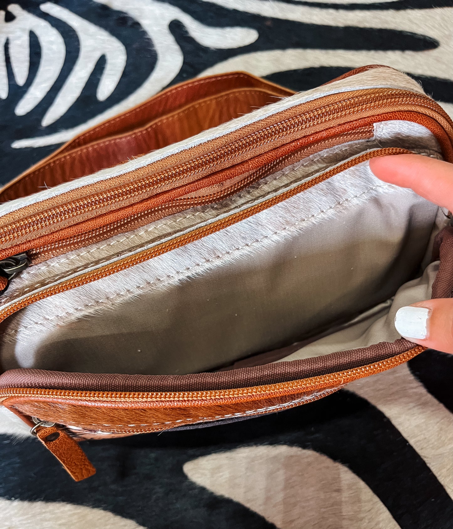 The Cowhide Bum Bag
