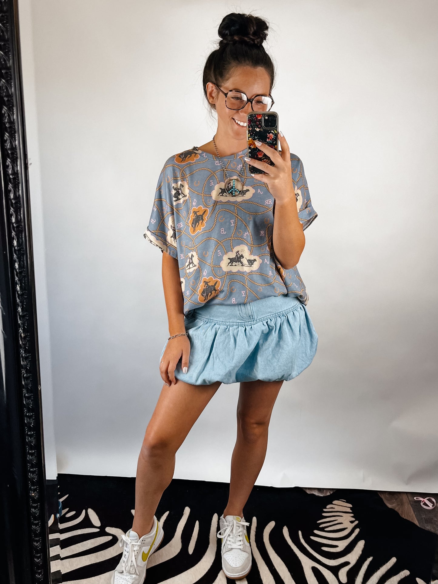 The Shelby Denim Skirt
