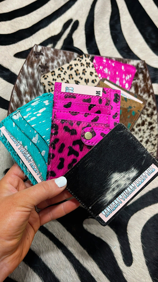 The Mini Card Wallets (multiple options)