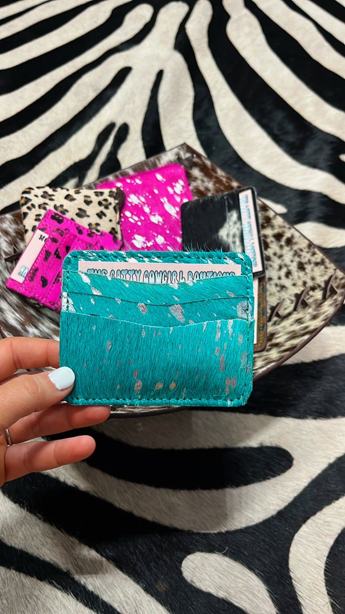 The Mini Card Wallets (multiple options)