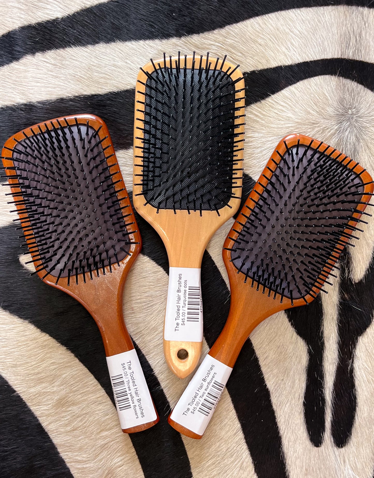 The Tooled Hair Brushes