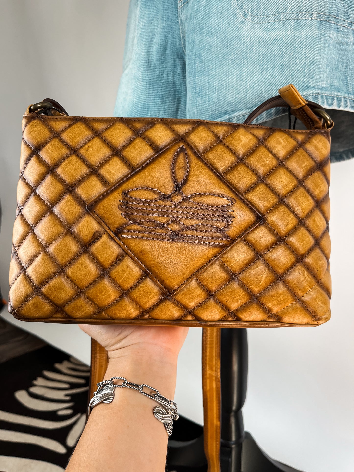 The Boujee Bootstitch Purse