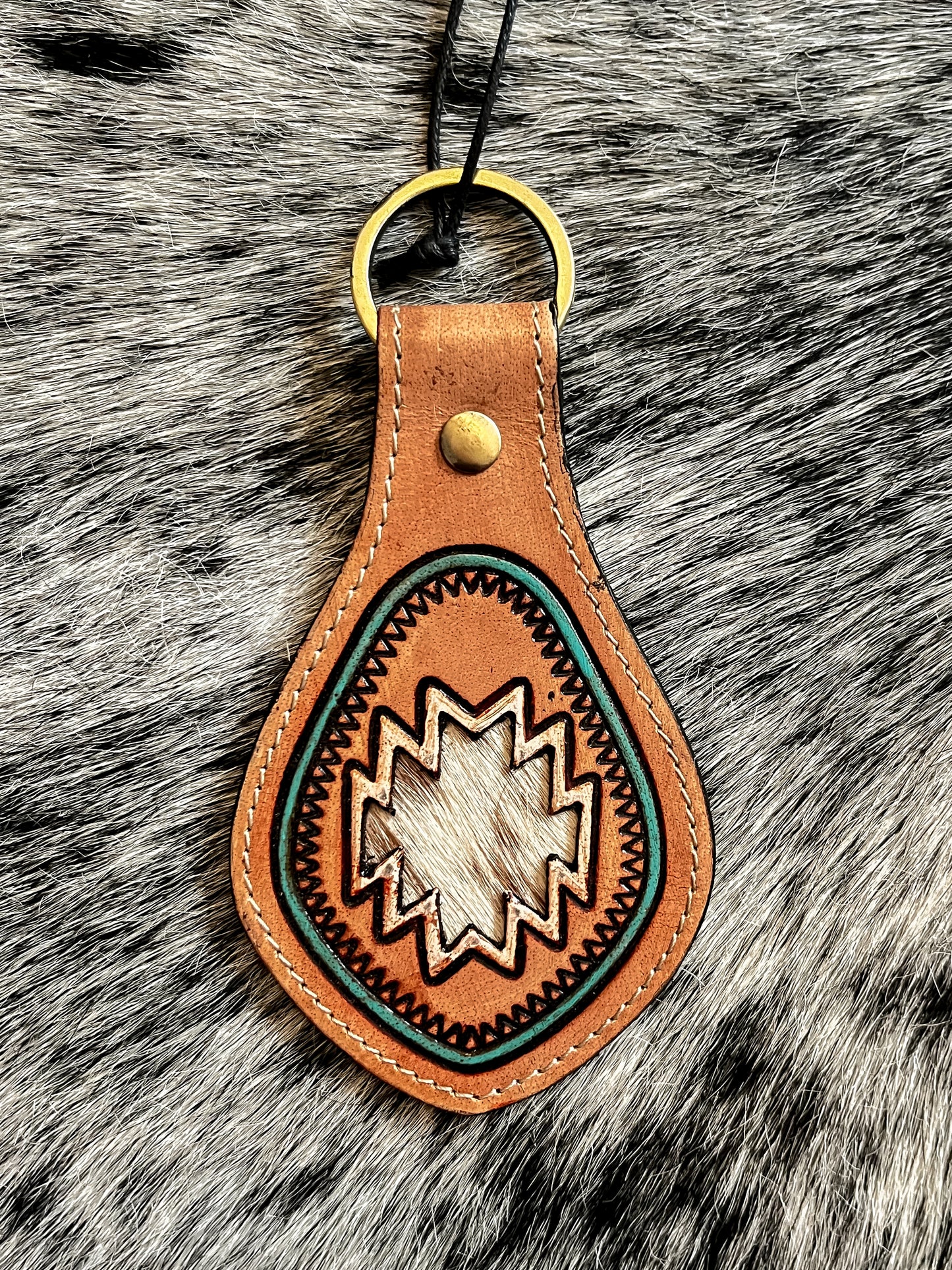 The Tooled Leather Keychains