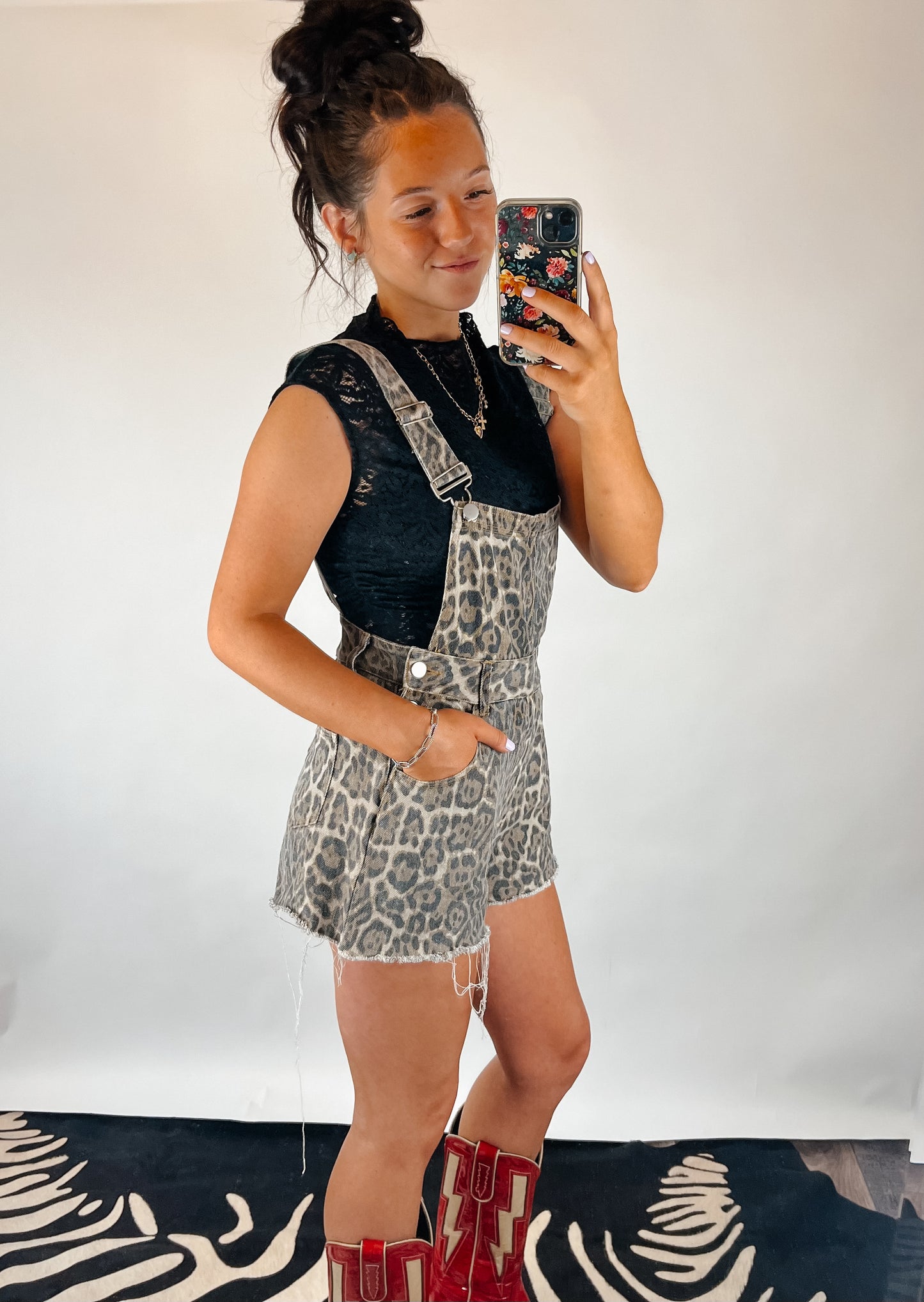 The Leopard Overalls