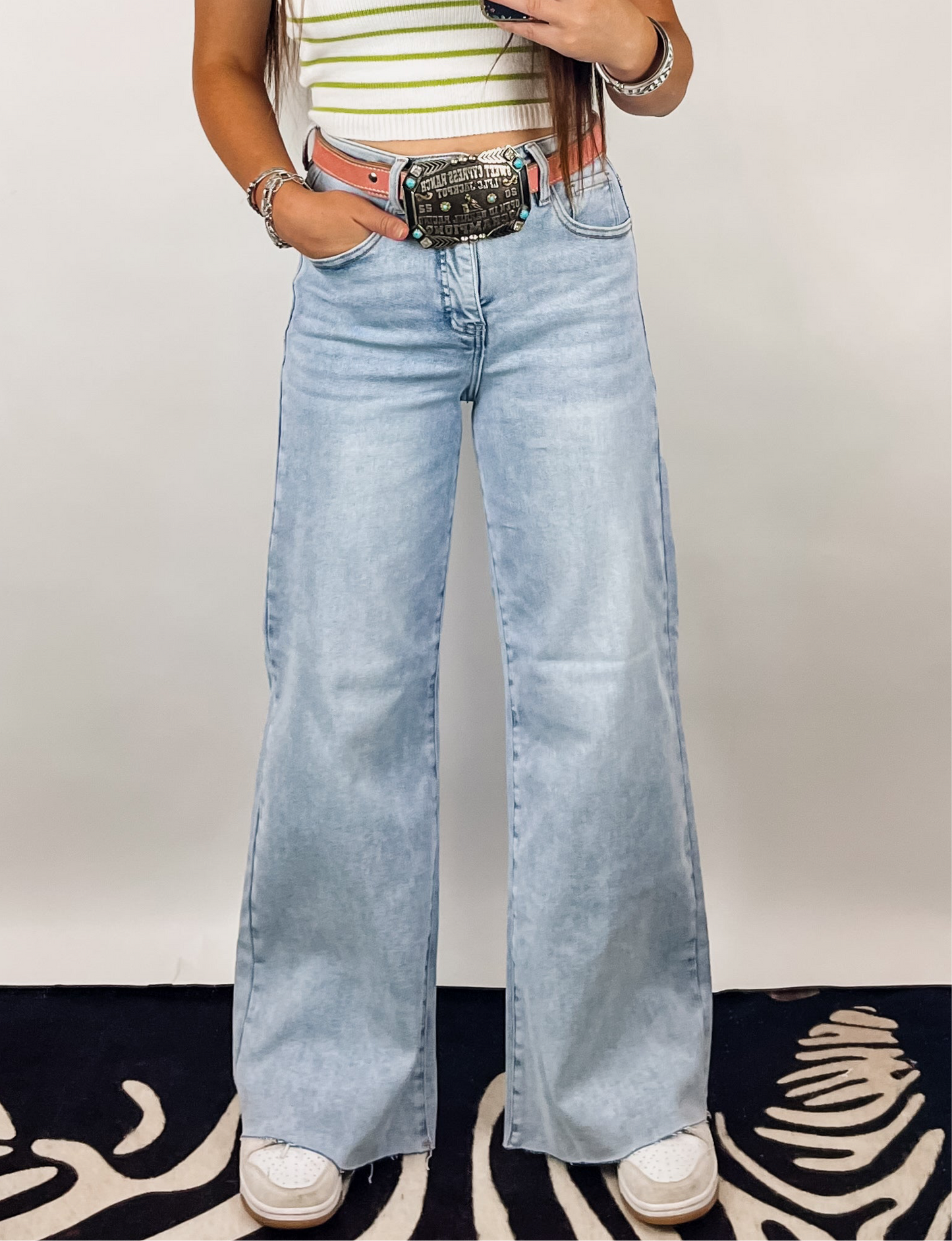 The Logan Wide Leg Jeans