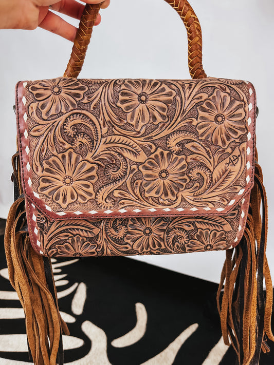 The Buckstitch Fringe Purse