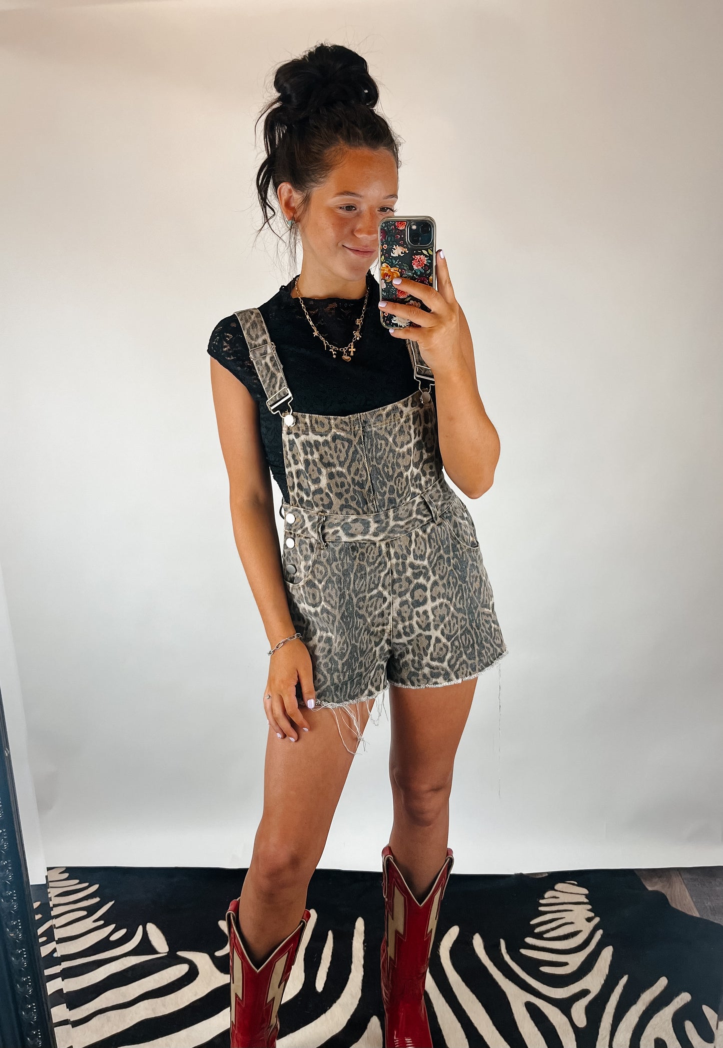 The Leopard Overalls