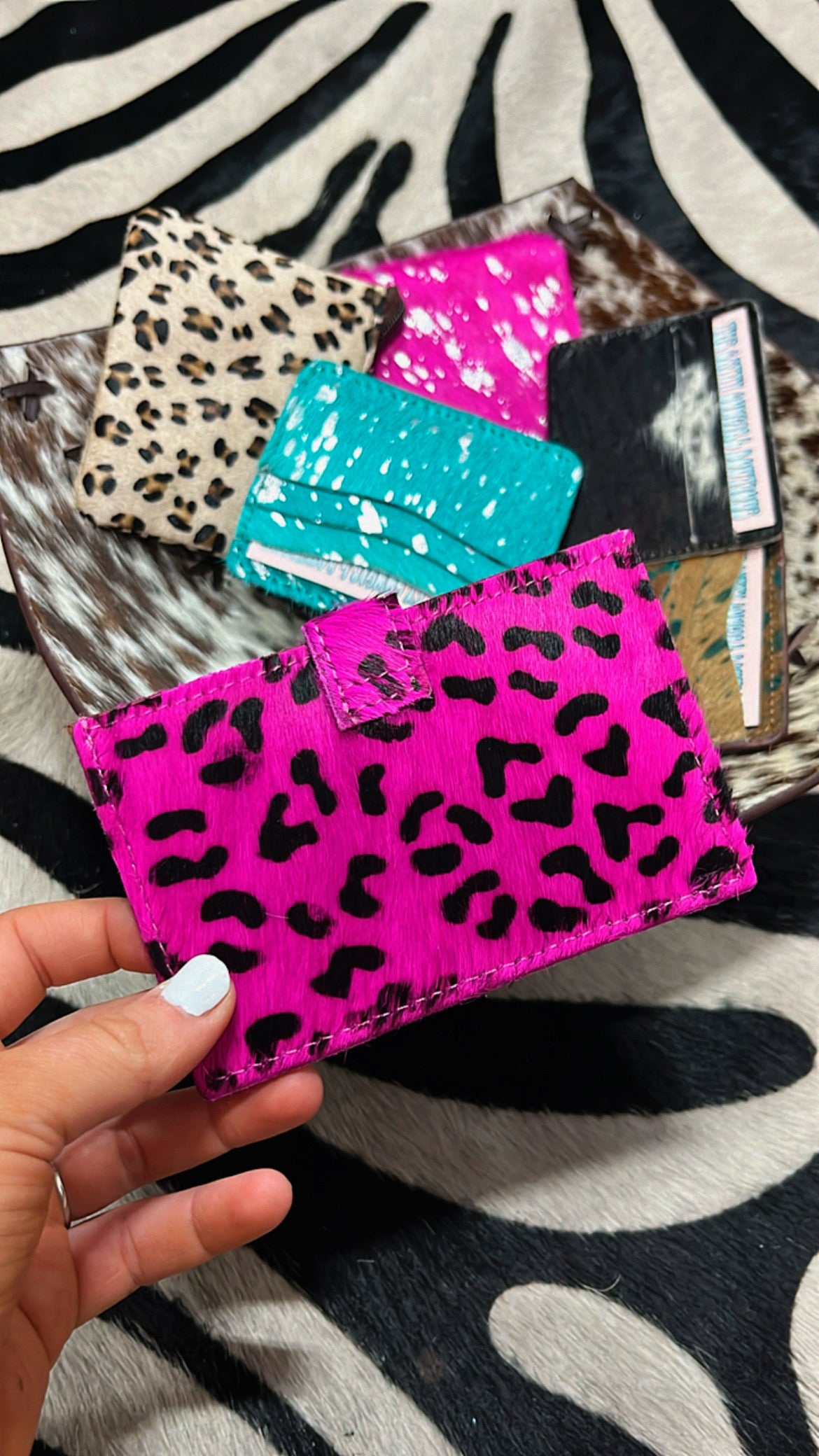 The Mini Card Wallets (multiple options)
