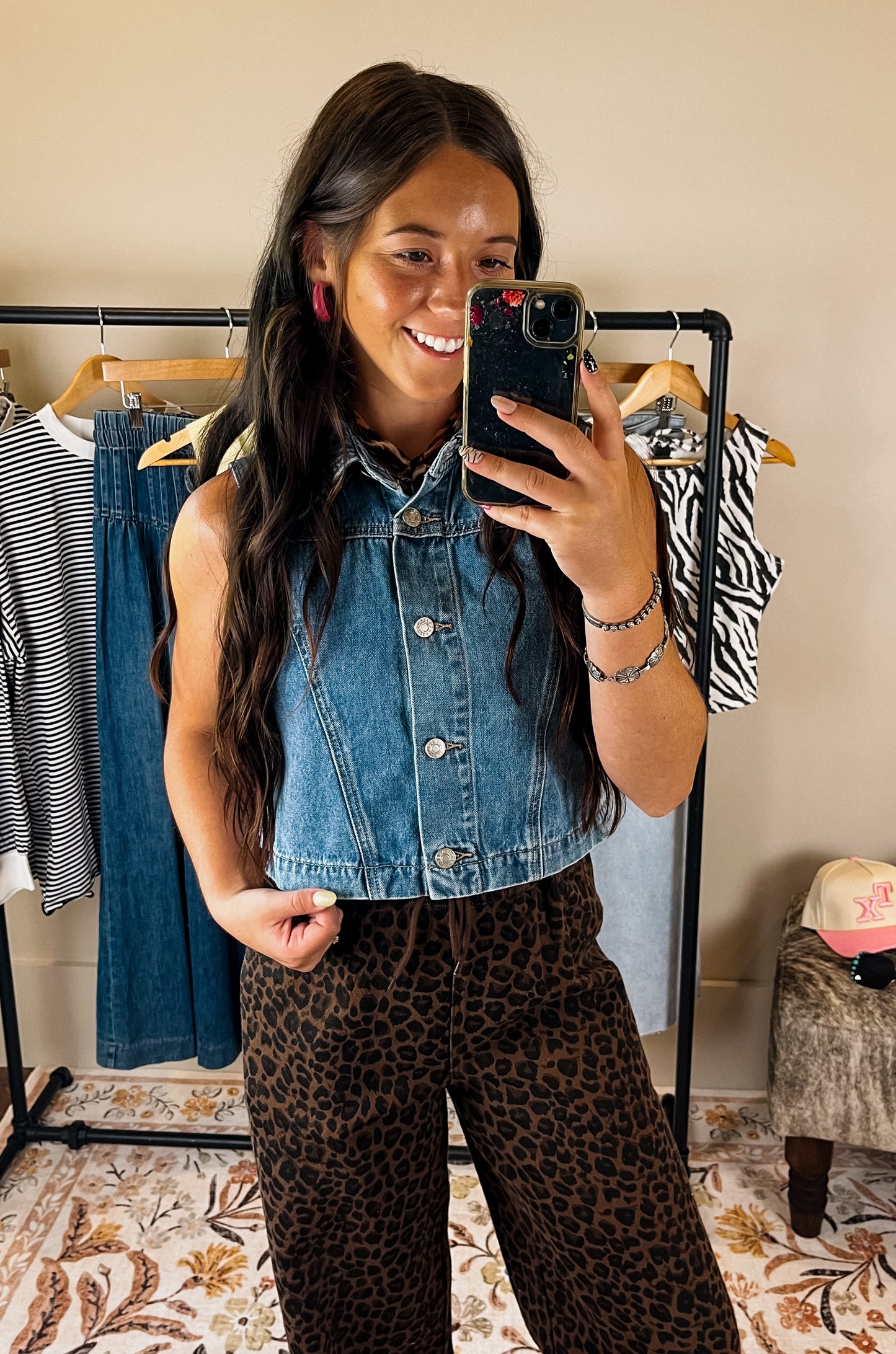 The Rocky Denim Vest