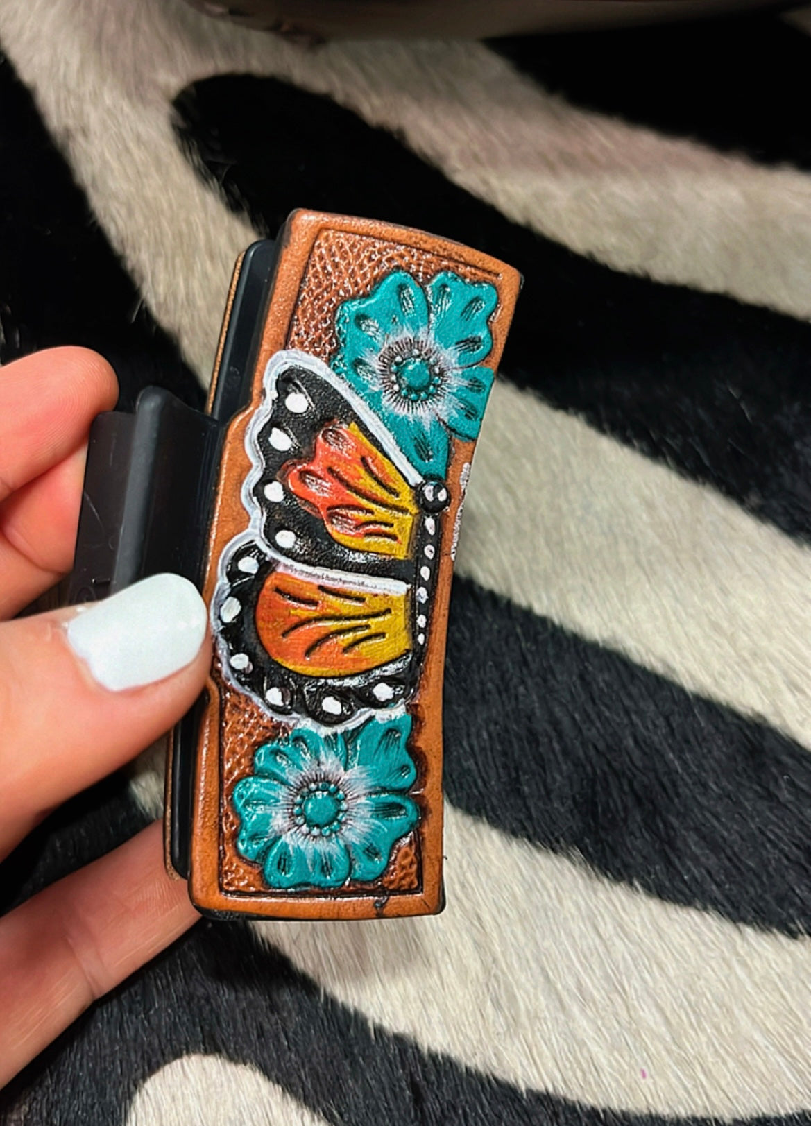 The Leather Lover Claw Clips (multiple options)