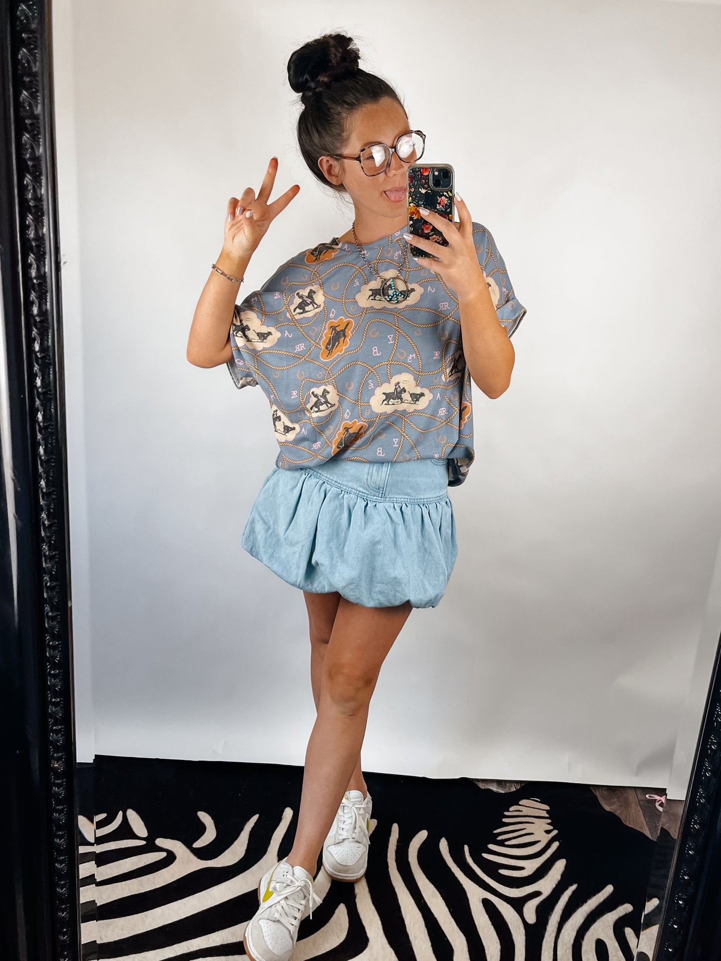 The Shelby Denim Skirt