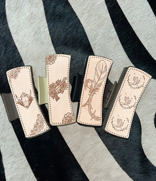 The Vaquero Claw Clips- multiple options