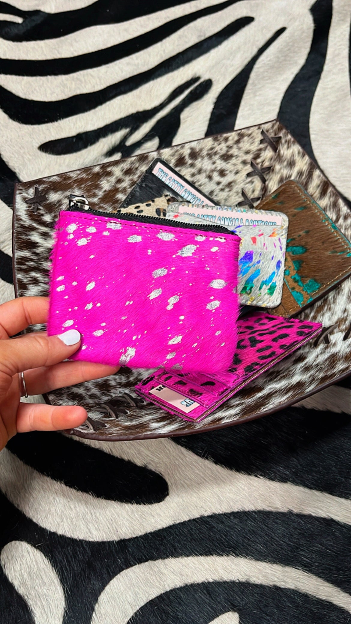 The Mini Card Wallets (multiple options)