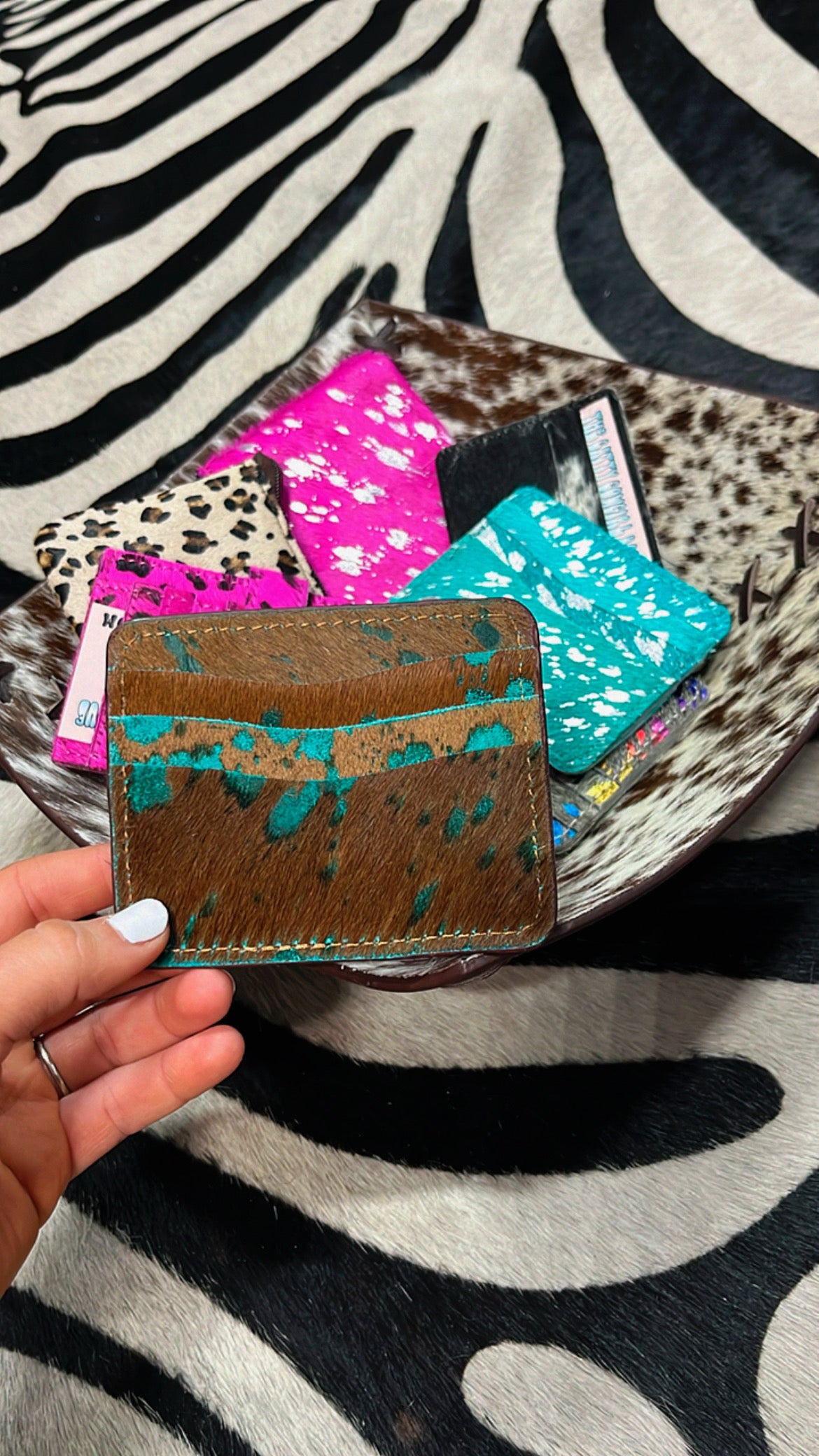 The Mini Card Wallets (multiple options)