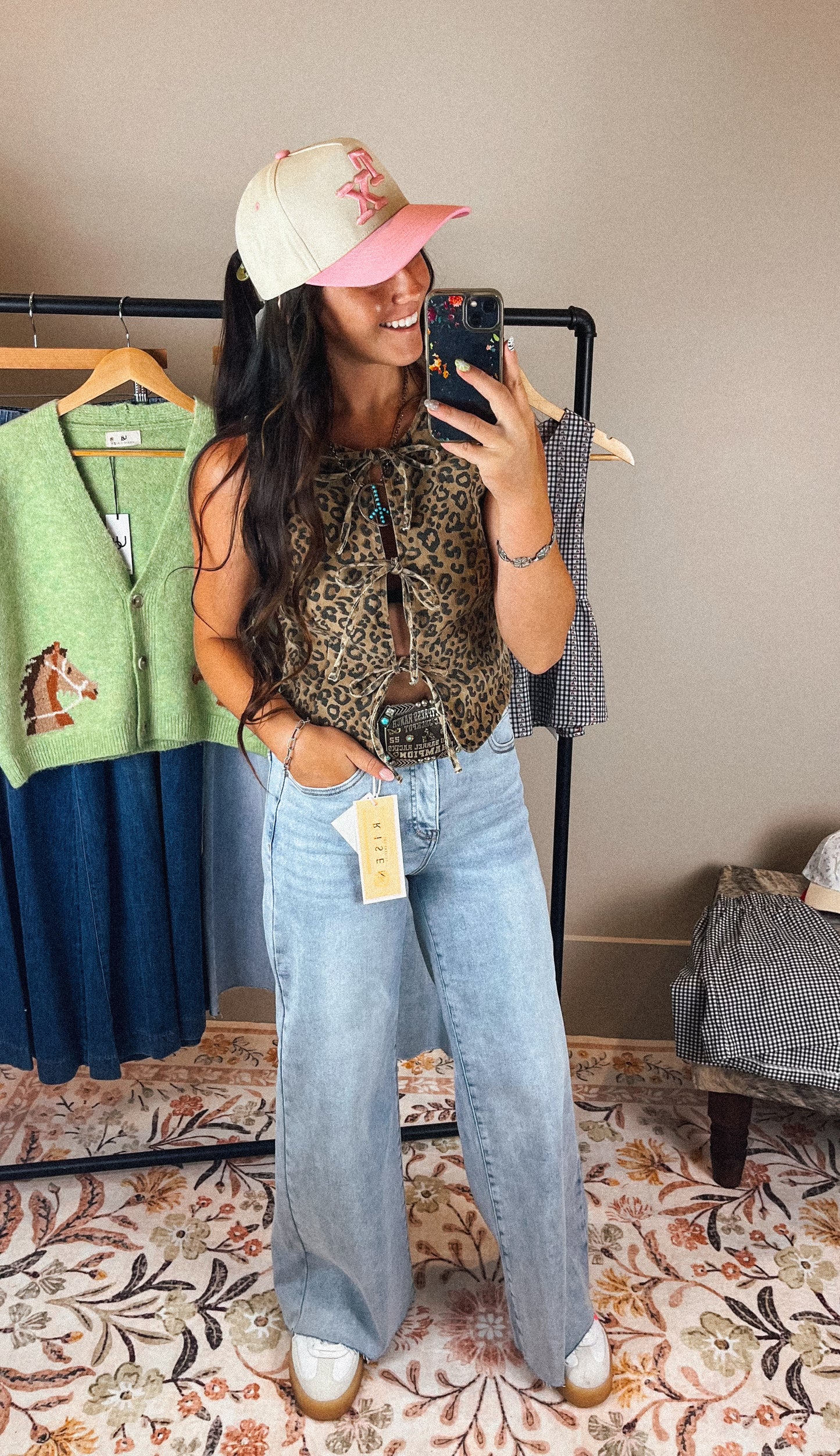The Leopard Vest