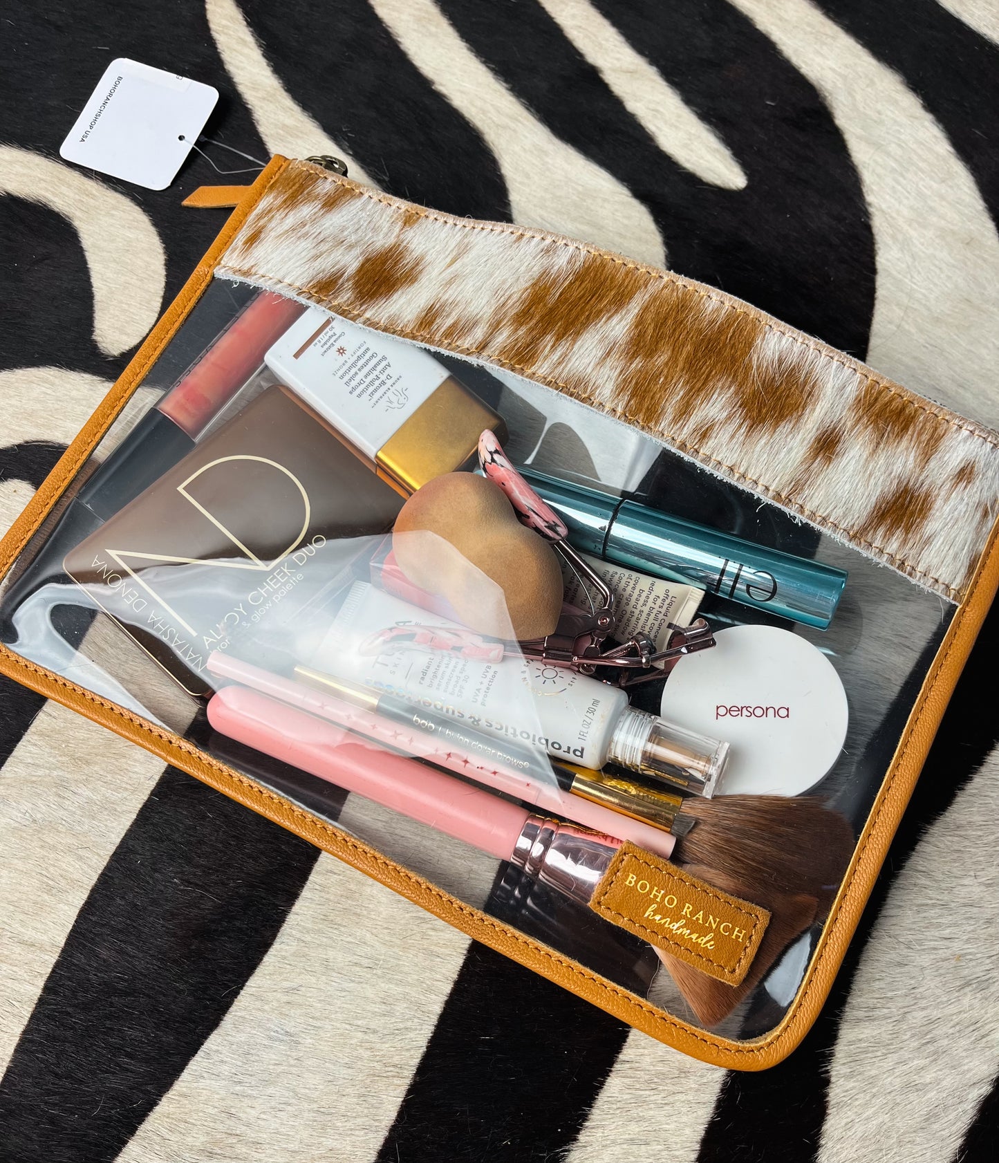 The Clear Hide Makeup Bag
