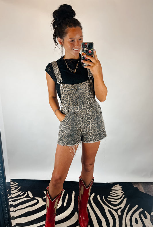 The Leopard Overalls