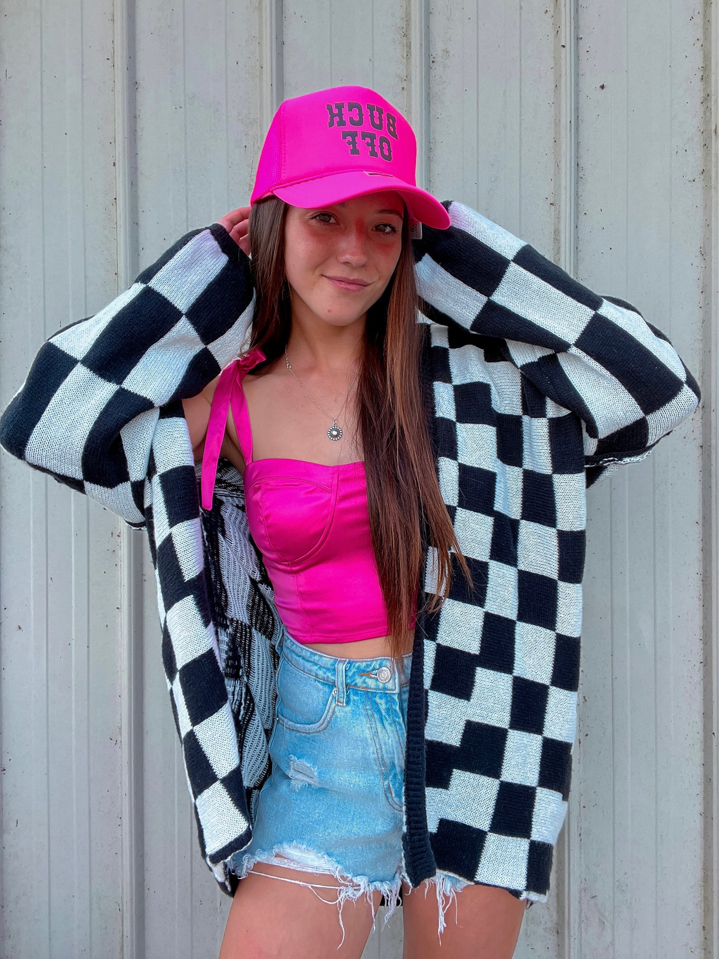 The Checkmate Cardigan