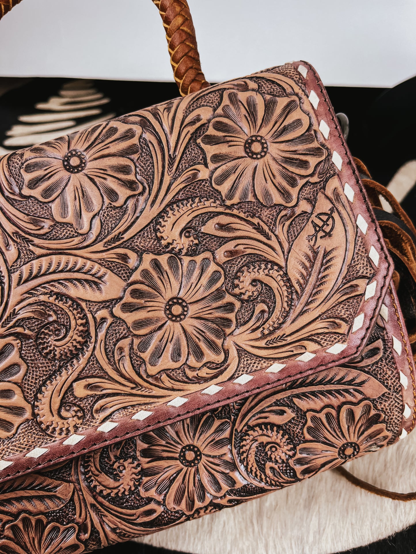 The Buckstitch Fringe Purse