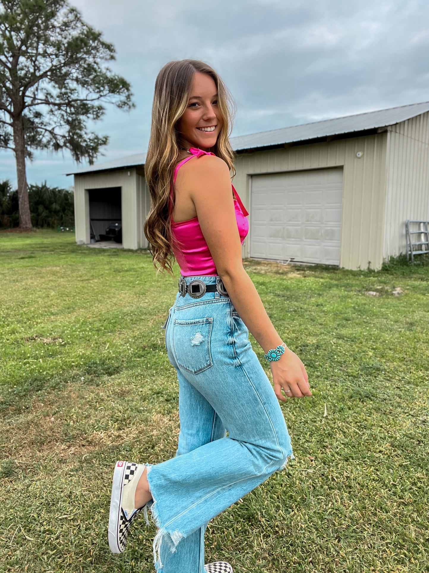 The Betty Flared Mom Jeans