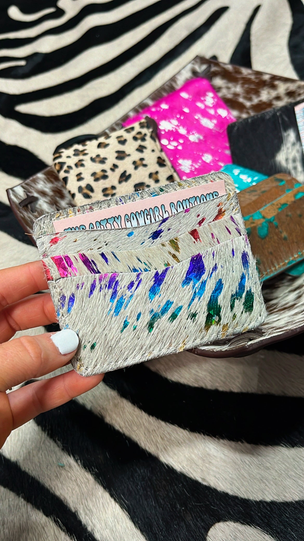 The Mini Card Wallets (multiple options)