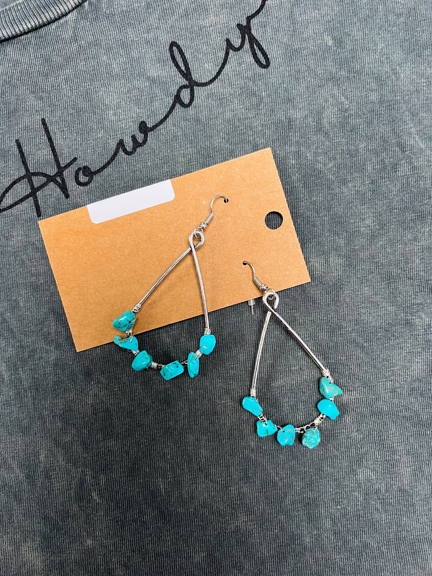 Chip Stone Earrings