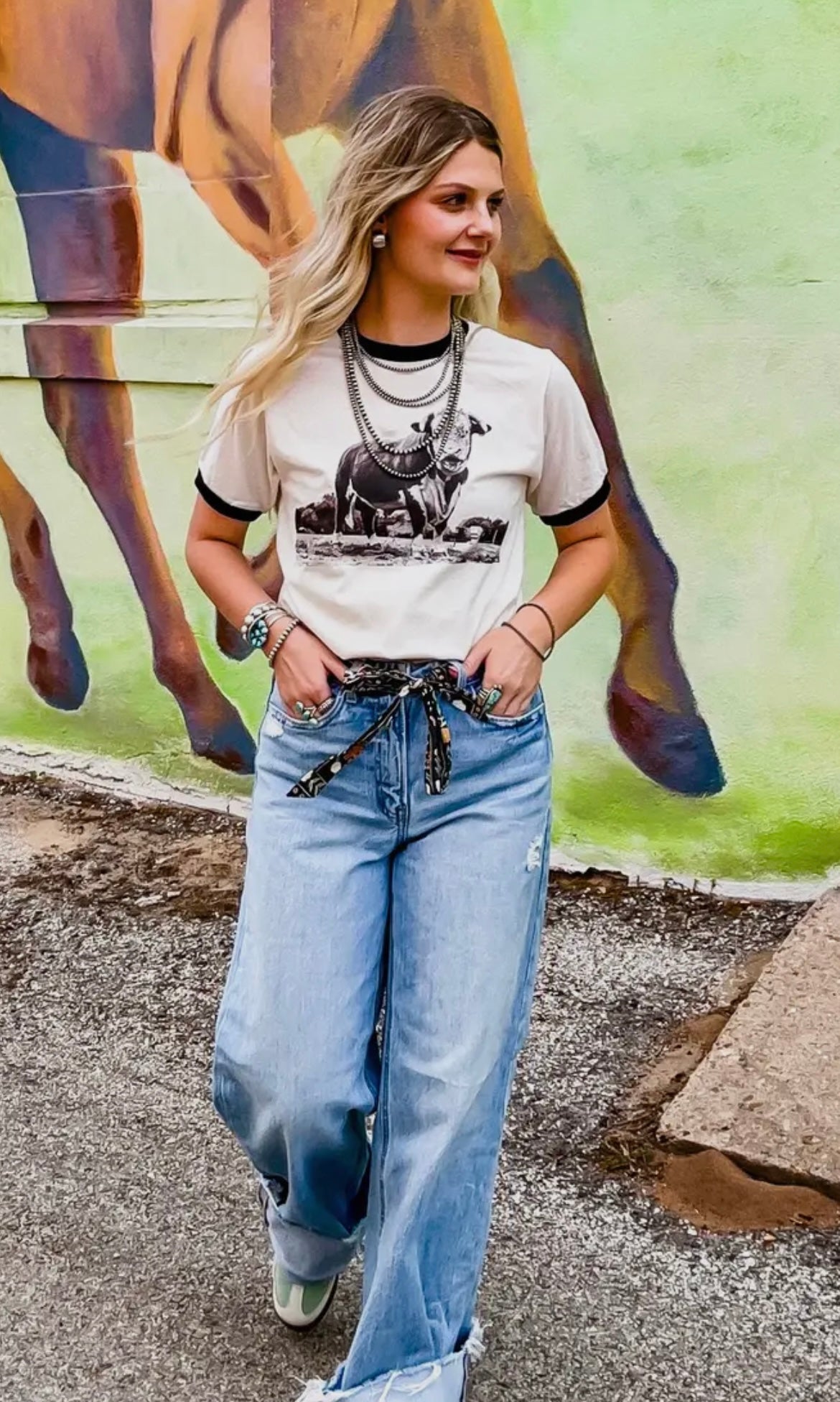 The Bull Ringer Tee